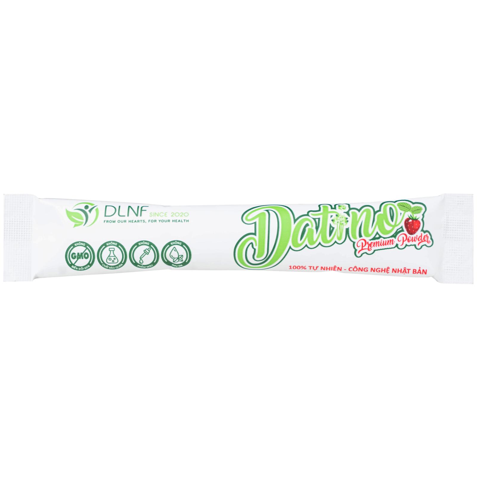 Bột Rau Má Đậu Xanh Đường Phèn Datino (10 gói x 15g)