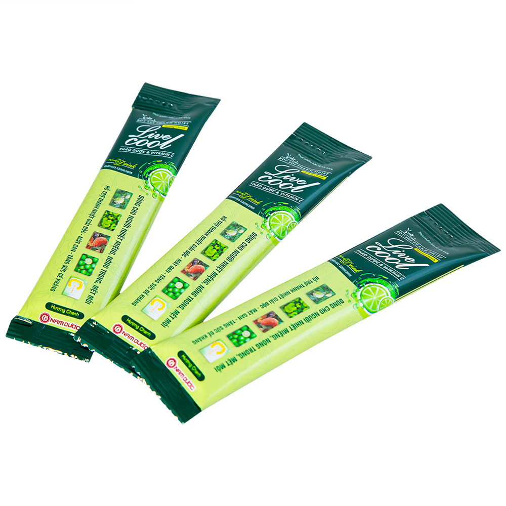 Bột sủi hương chanh hỗ trợ giải độc mát gan Livecool (10 gói x 7g)