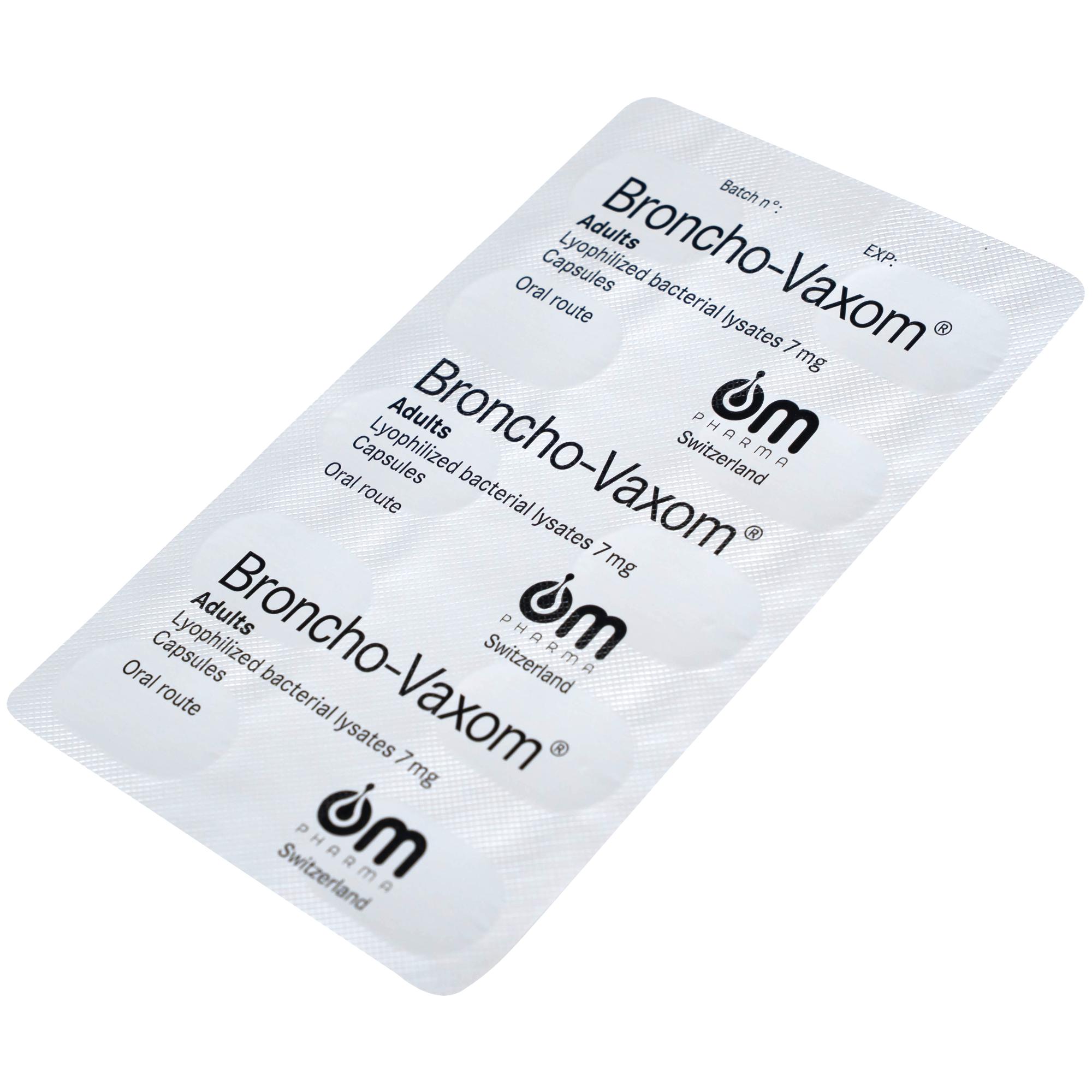 Thuốc Broncho-Vaxom điều trị nhiễm khuẩn đường hô hấp, tăng cường miễn dịch (10 viên)