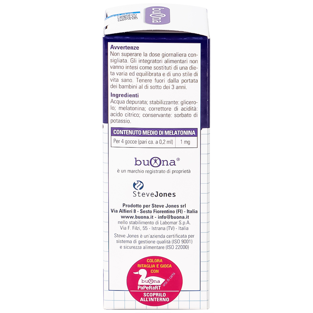 Dung dịch hỗ trợ giúp ngủ ngon Buona Circadiem (20ml)