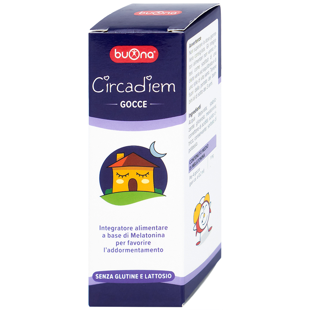 Dung dịch hỗ trợ giúp ngủ ngon Buona Circadiem (20ml)