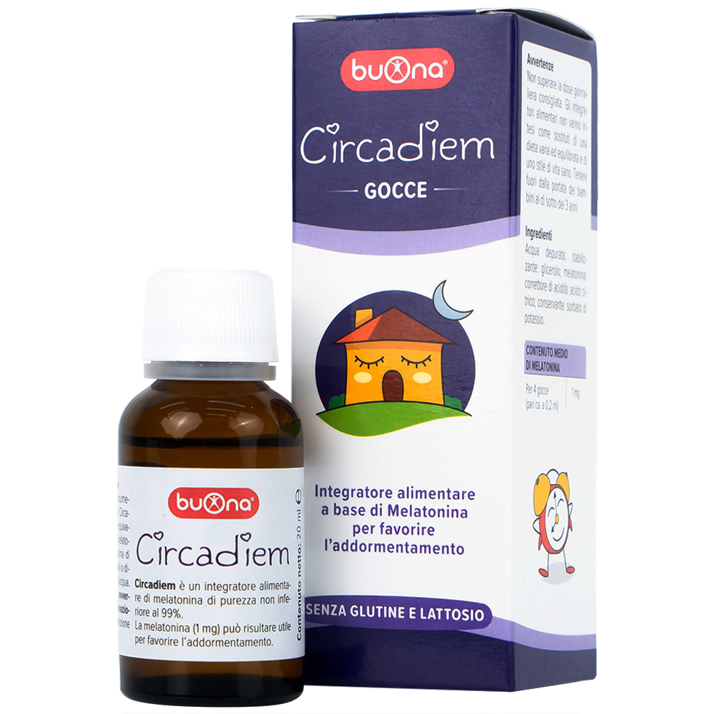 Dung dịch hỗ trợ giúp ngủ ngon Buona Circadiem (20ml)