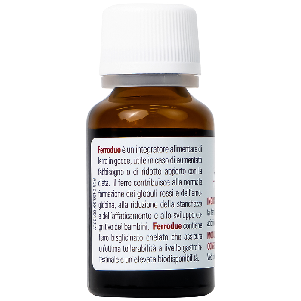 Dung dịch giúp giảm nguy cơ thiếu máu do thiếu sắt Buona Ferrodue (15ml)