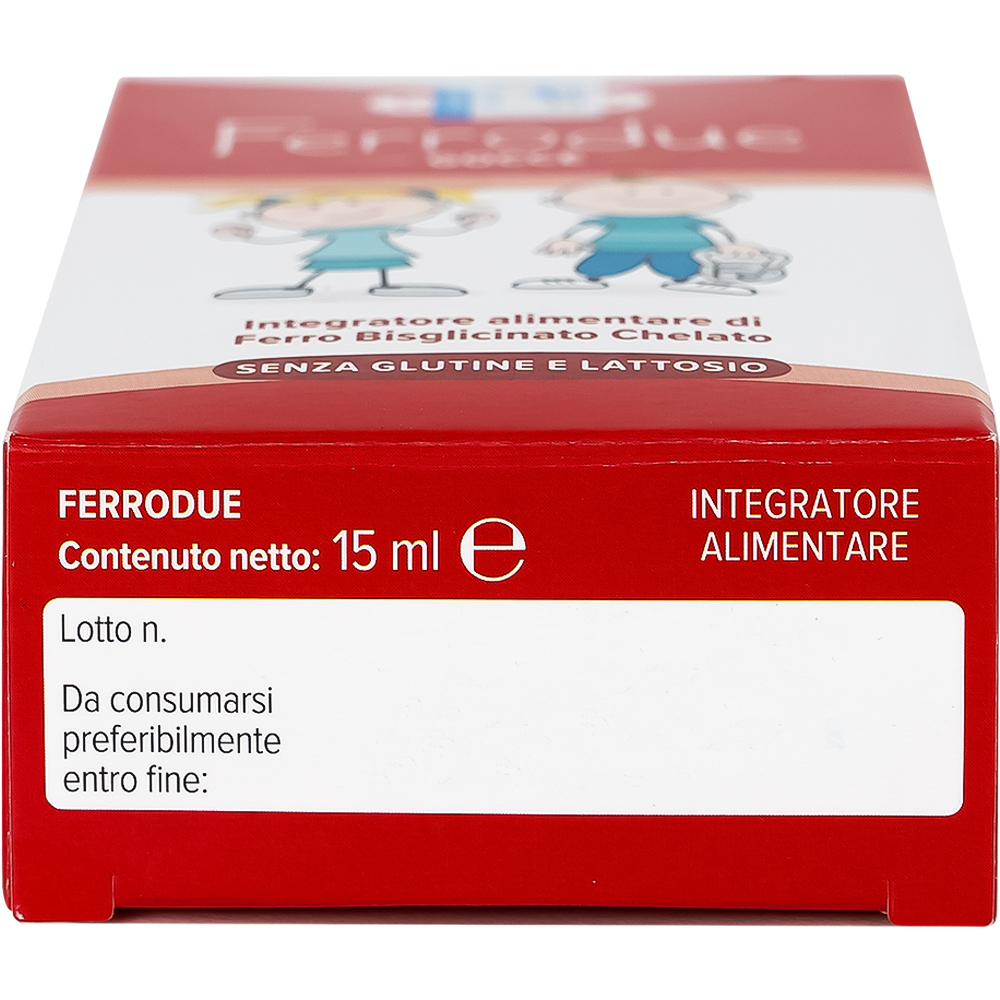 Dung dịch giúp giảm nguy cơ thiếu máu do thiếu sắt Buona Ferrodue (15ml)