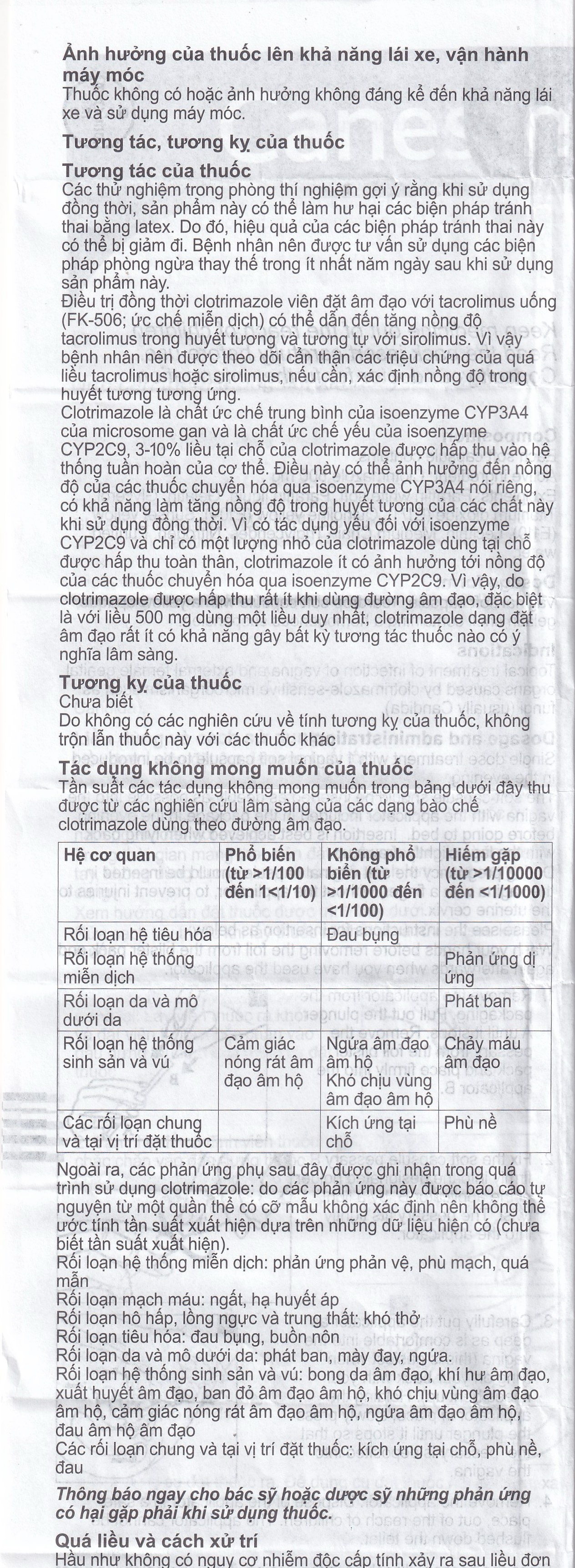 Viên đặt âm đạo Canesten 1 Day 500mg Bayer điều trị viêm âm đạo và cơ quan sinh dục ngoài (1 vỉ x 1 viên)