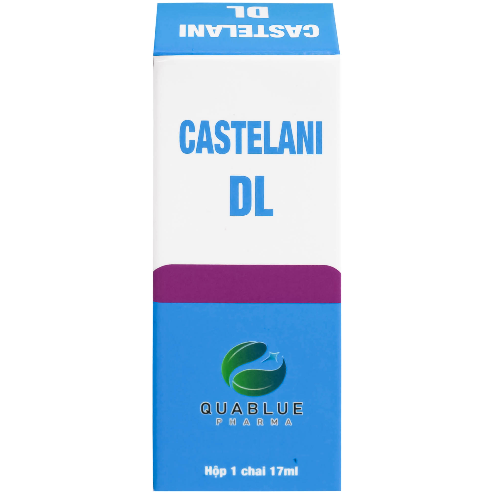 Dung dịch Castelani Quabluepharma phòng ngừa mụn mủ, lở loét, nấm da (17ml)
