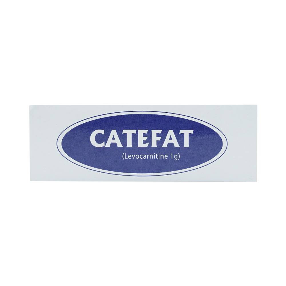Dung dịch uống Catefat Cho-A điều trị đau thắt ngực, nhồi máu cơ tim (20 ống x 10ml)
