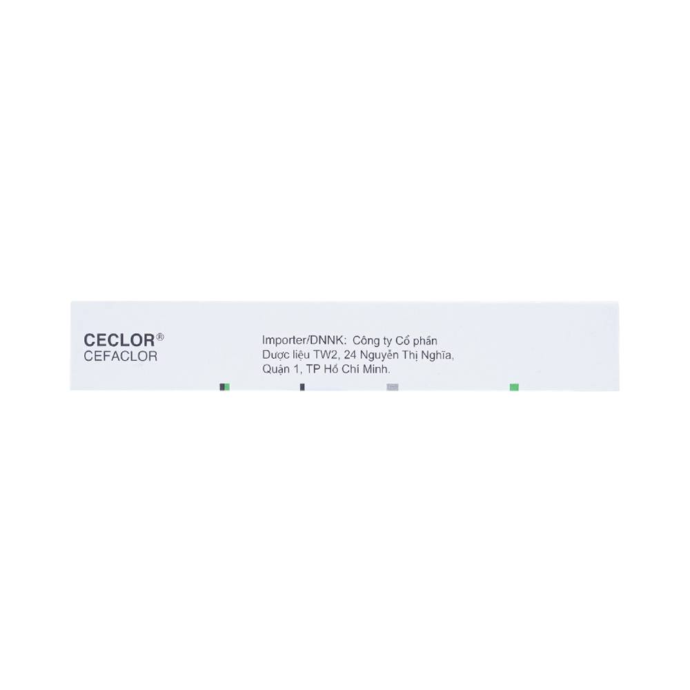 Thuốc Ceclor 375mg Menarini điều trị nhiễm khuẩn (1 vỉ x 10 viên)