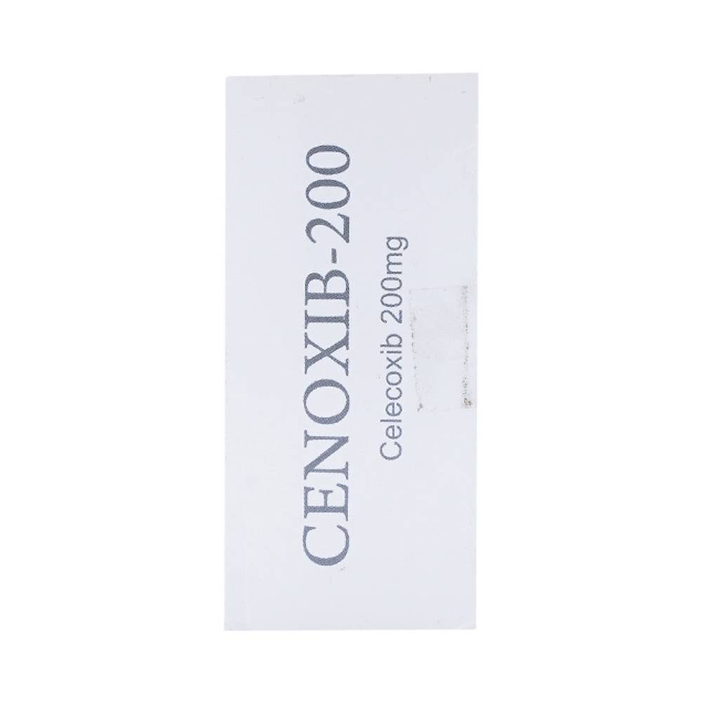 Thuốc Cenoxib-200 Celogen Pharma điều trị thoái hóa khớp, viêm khớp dạng thấp (4 vỉ x 10 viên)