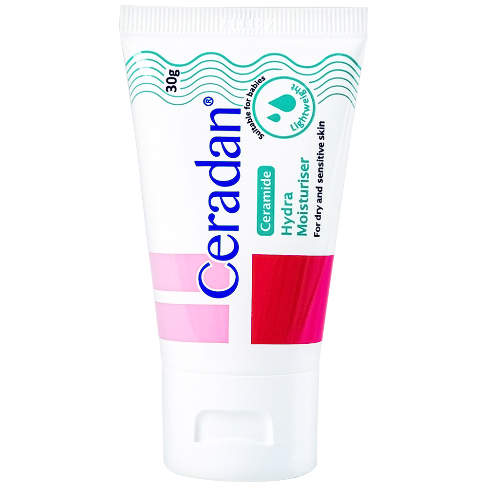 Kem dưỡng ẩm Ceradan Ceramide Hydra Moisturiser làm dịu da và phục hồi da bị kích ứng 30g