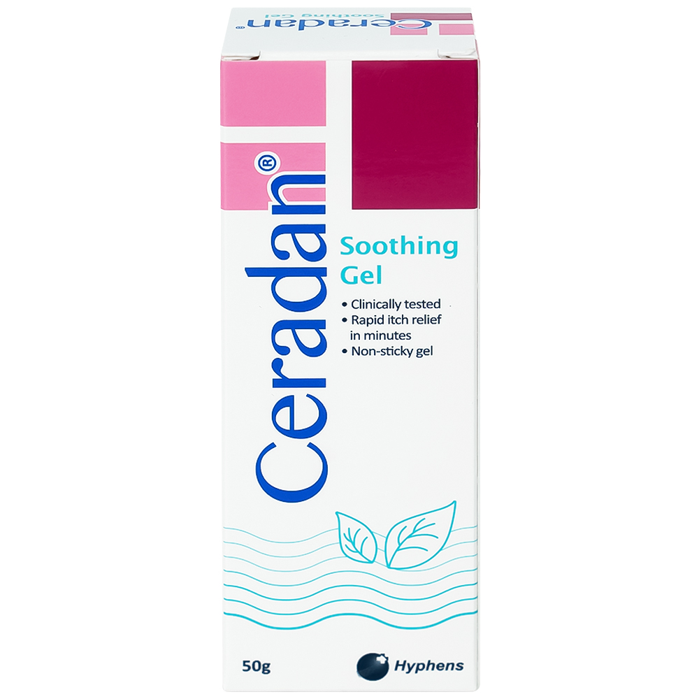 Kem dưỡng ẩm Ceradan Soothing Gel làm dịu, phục hồi da nhạy cảm 50g