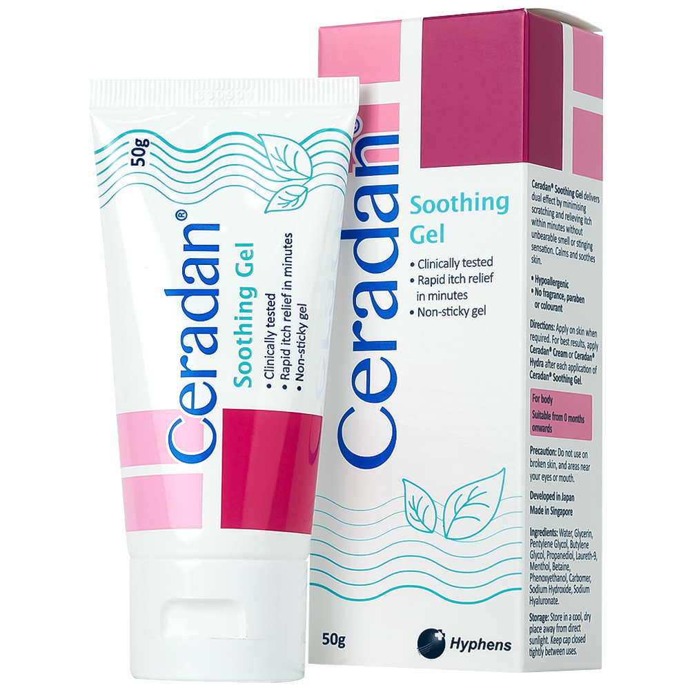 Kem dưỡng ẩm Ceradan Soothing Gel làm dịu, phục hồi da nhạy cảm 50g