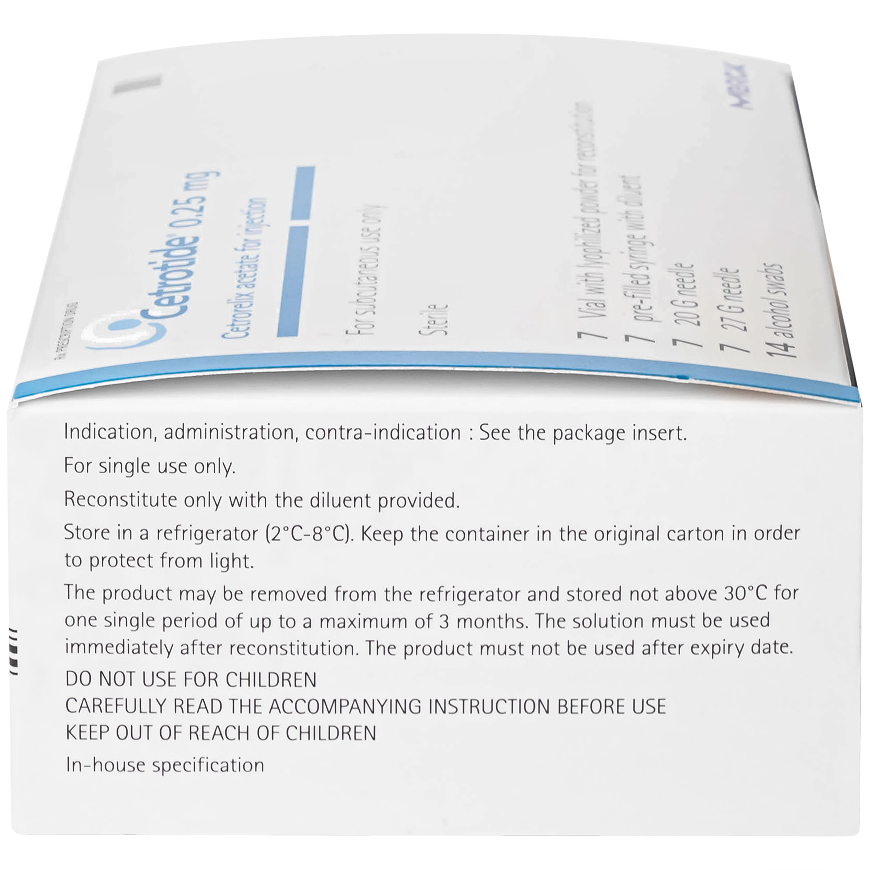 Cetrotide 0.25Mg Phòng Ngừa Rụng Trứng Sớm Trong Điều Trị Kích Thích Buồng Trứng Có Kiểm Soát