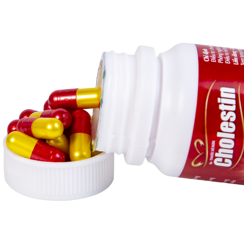 Thuốc Cholestin Danapha phòng ngừa xơ vữa động mạch, cao huyết áp (50 viên)
