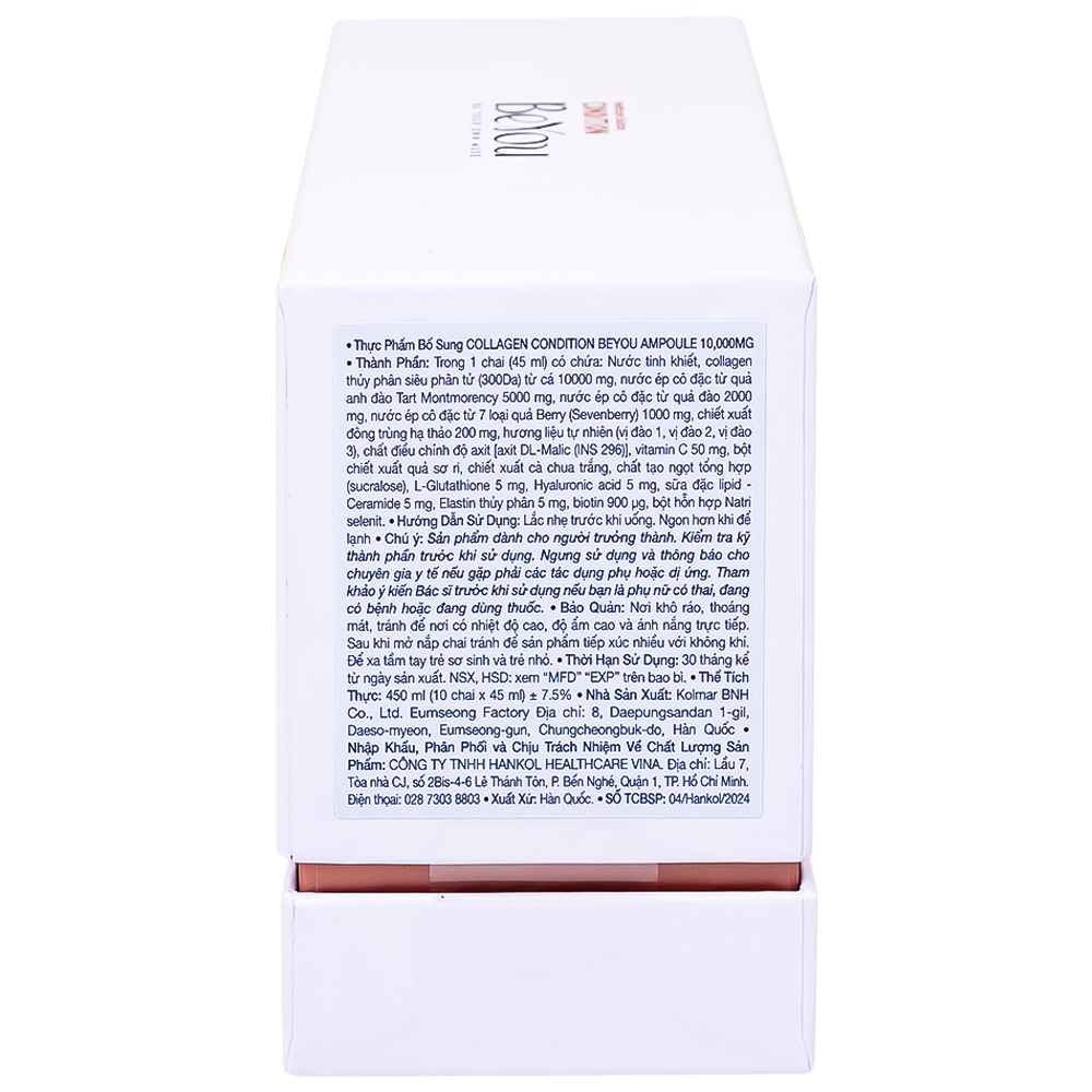 Thực phẩm bổ sung Collagen Condition Beyou Ampoule 10,000mg (10 chai)