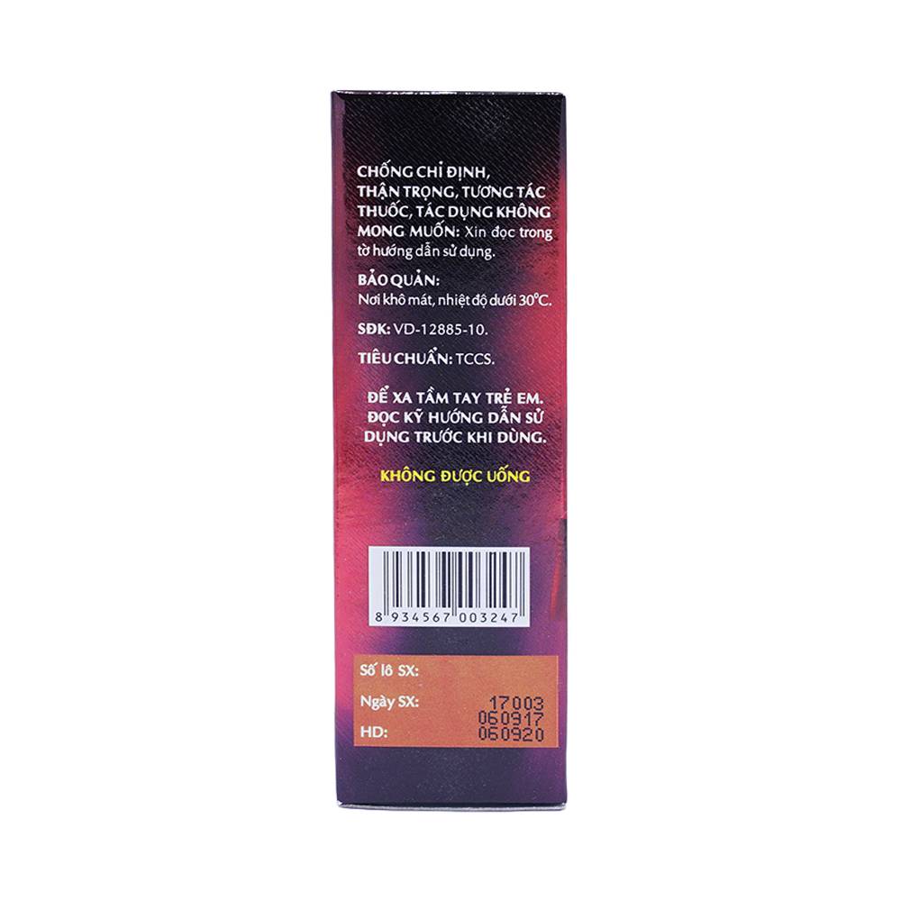 Cồn xoa bóp OPC hỗ trợ giảm nhức mỏi, thấp khớp, bong gân (50ml)