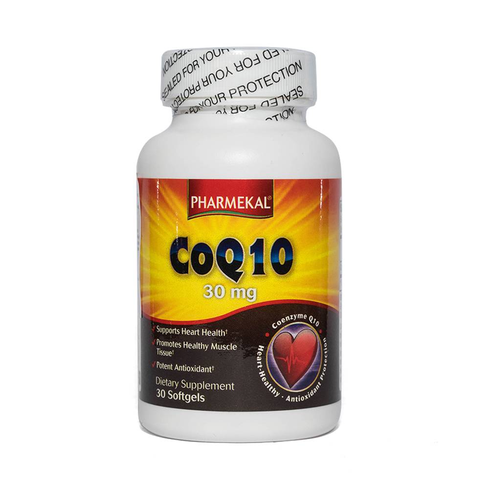 Viên uống hỗ trợ sức khỏe tim mạch, giảm cholesterol máu CoQ10 30mg Pharmekal (30 viên)