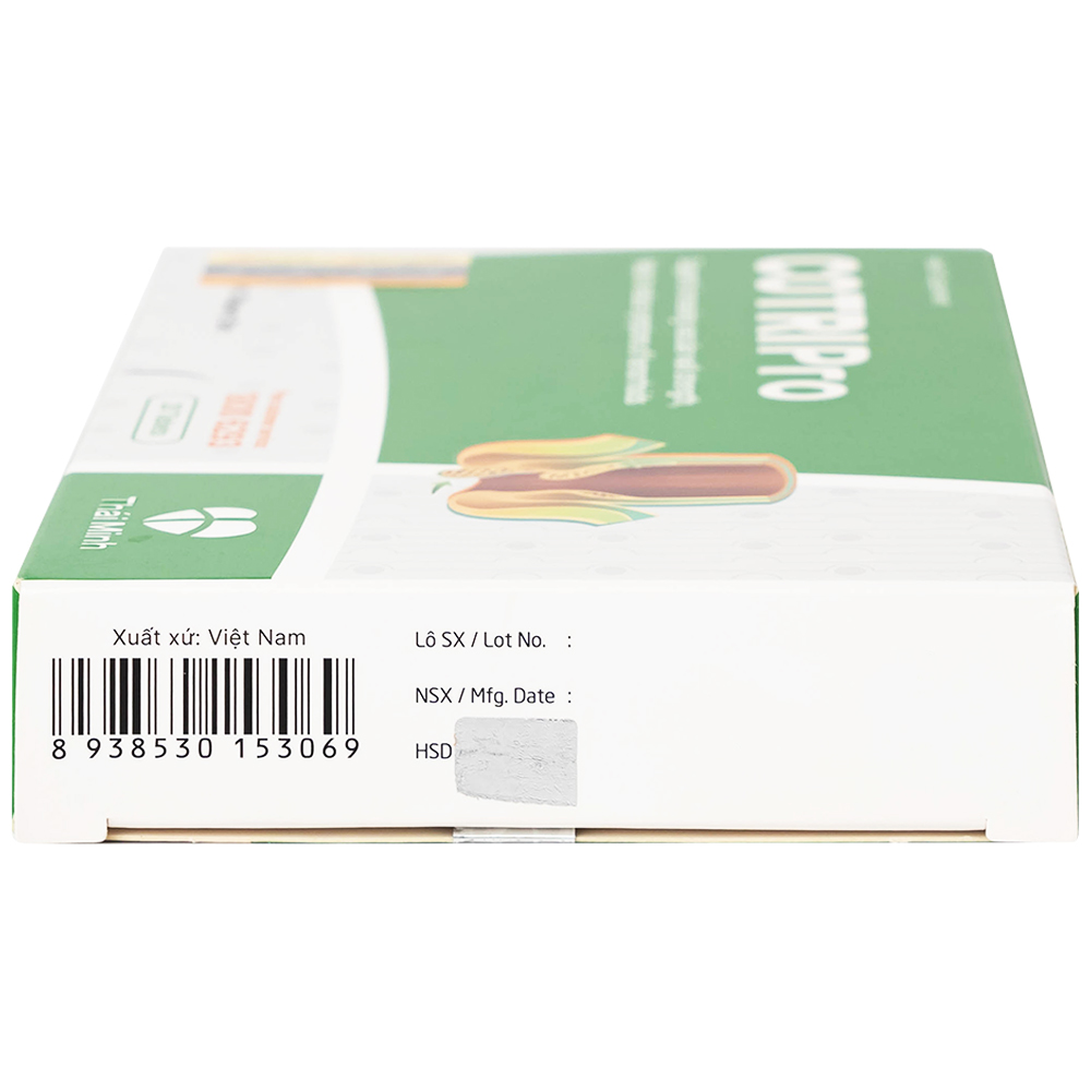 Viên uống bền thành mạch giảm trĩ Cotripro Thái Minh (2 vỉ x 10 viên)