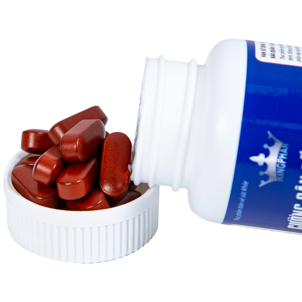 Viên uống hỗ trợ bổ thận, giúp hạn chế đau nhức khớp xương do phong thấp Cường Gân Cốt - Vai Gáy Kingphar (60 viên)