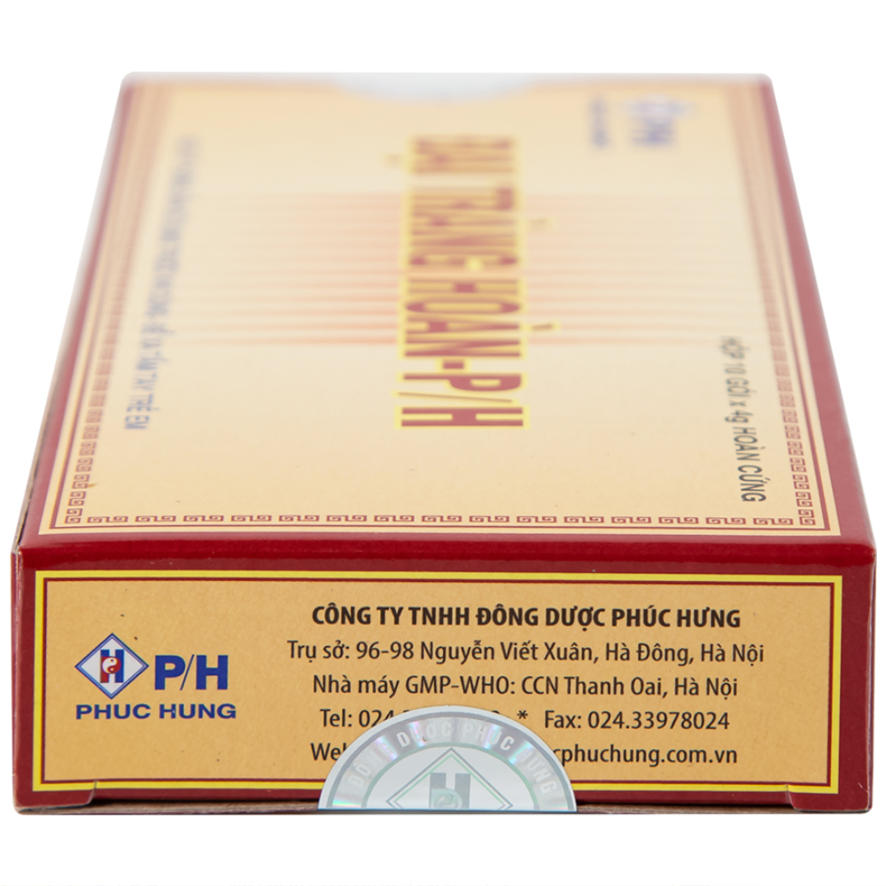 Thuốc Đại Tràng Hoàn-P/H điều trị viêm đại tràng cấp và mãn tính (10 gói x 4g)