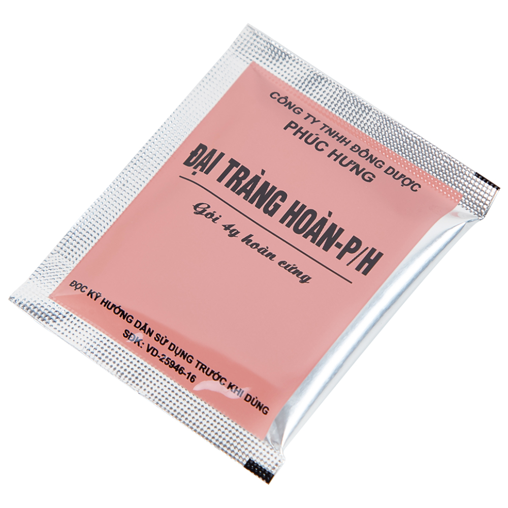Thuốc Đại Tràng Hoàn-P/H điều trị viêm đại tràng cấp và mãn tính (10 gói x 4g)