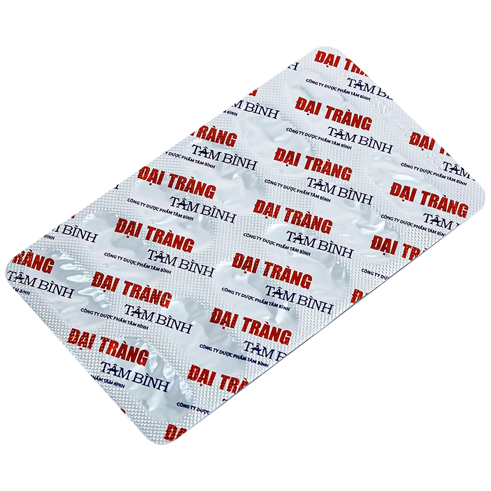 Viên giảm viêm đại tràng cấp và mãn tính Đại Tràng Tâm Bình (5 vỉ x 12 viên)