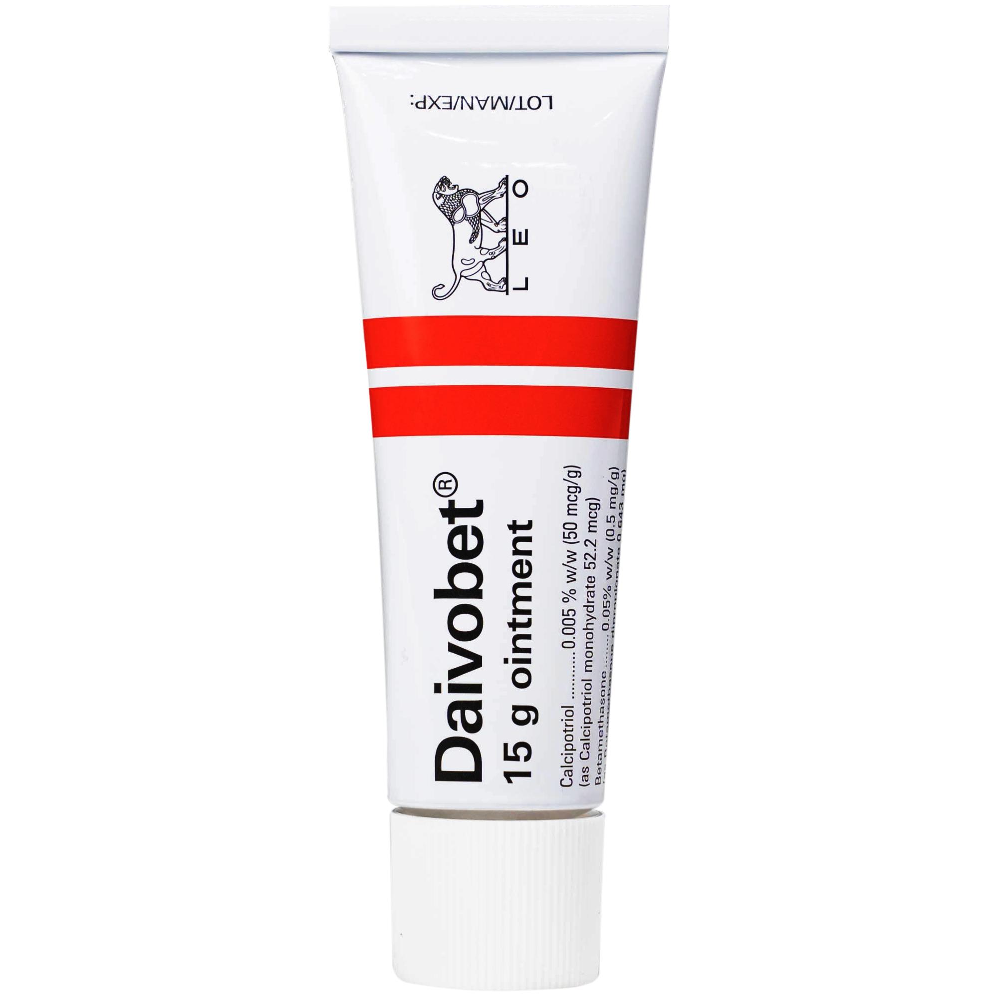 Thuốc mỡ Daivobet LEO điều trị bệnh vảy nến mảng mạn tính (15g)