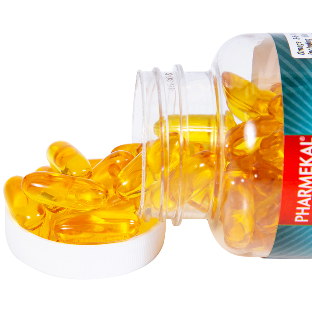 Viên uống hỗ trợ tim mạch, giảm nguy cơ xơ vữa động mạch Omega 3-6-9 Pharmekal (100 viên)