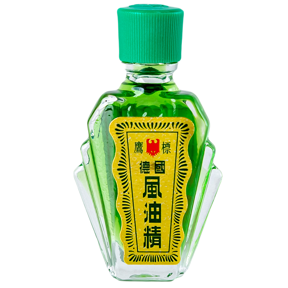 Dầu gió xanh Con Ó Eagle Brand Medicated Oil giảm nhức đầu, cảm cúm, đau lưng, viêm khớp (12 chai x 3ml)