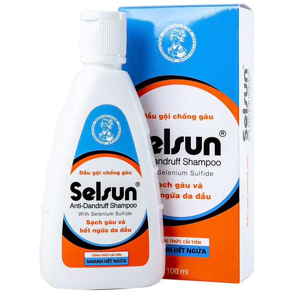 Dầu gội sạch gàu, giảm ngứa Selsun Rohto 100ml