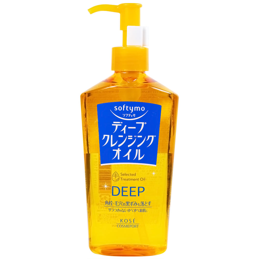 Dầu tẩy trang làm sạch sâu Softymo Deep Cleansing Oil Kose (Vàng) (230ml)