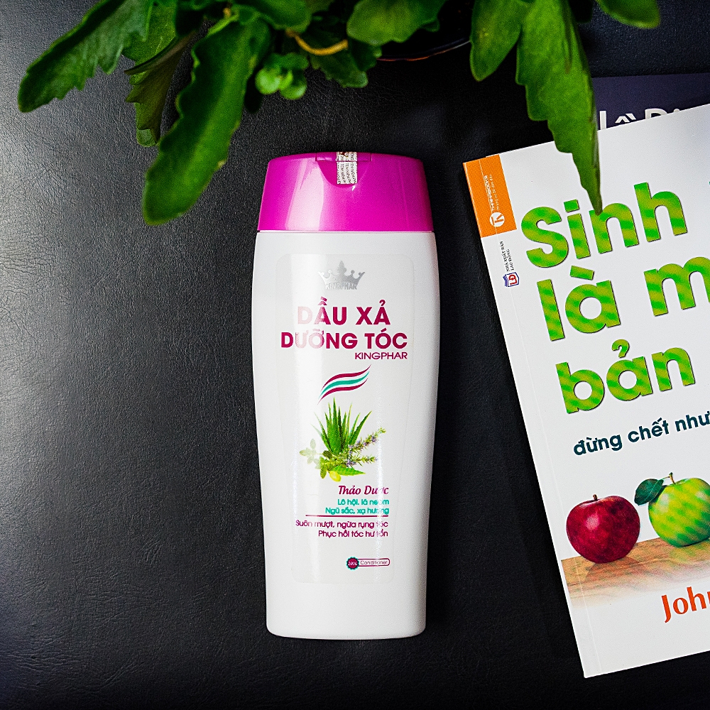 Dầu xả dưỡng tóc Kingphar giúp tóc suôn mượt, ngừa rụng tóc, phục hồi tóc hư tổn (200g)