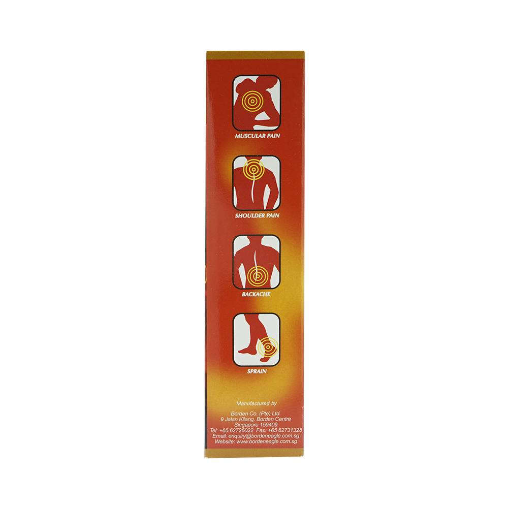 Dầu xoa bóp Con Ó Eagle Brand Muscle Rub giảm đau lưng, viêm khớp, bong gân (85ml)