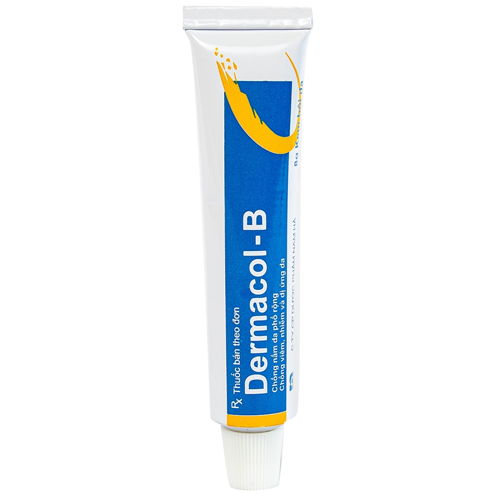 Kem bôi da Dermacol-B Nam Hà chống viêm, chống nấm da phổ rộng (8g)