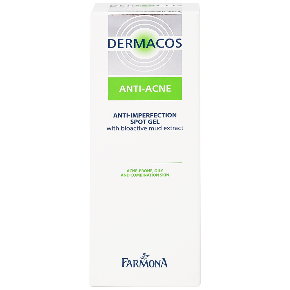 Gel chấm mụn, ngừa sẹo Dermacos Anti Acne Anti Imperfection 15ml