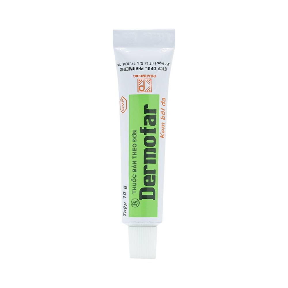 Kem bôi da Dermofar Pharmedic điều trị viêm da dị ứng, viêm da tiếp xúc (10g)