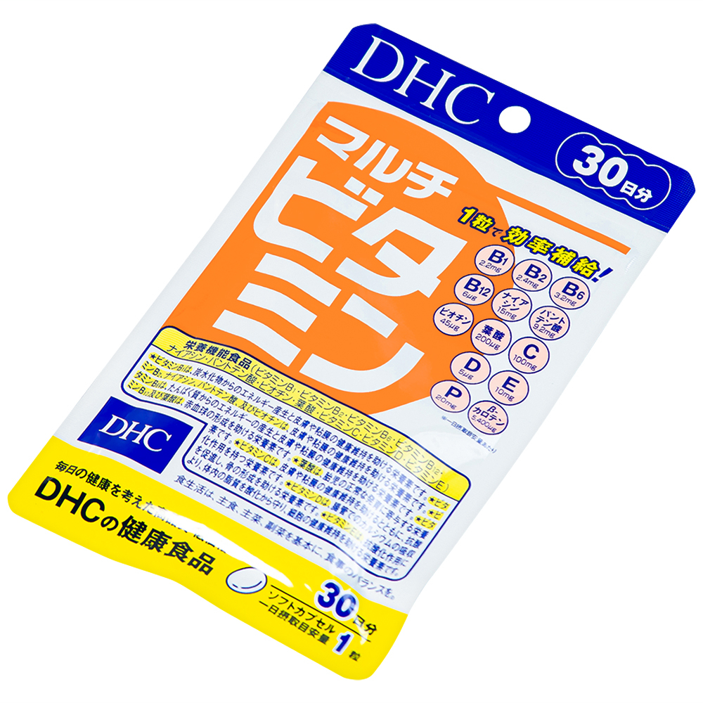 Viên hỗ trợ bồi bổ sức khỏe Multi Vitamins (New) DHC (30 viên)