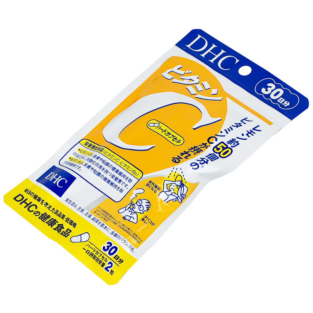 Viên giúp da sáng mịn Vitamin C DHC (60 viên)