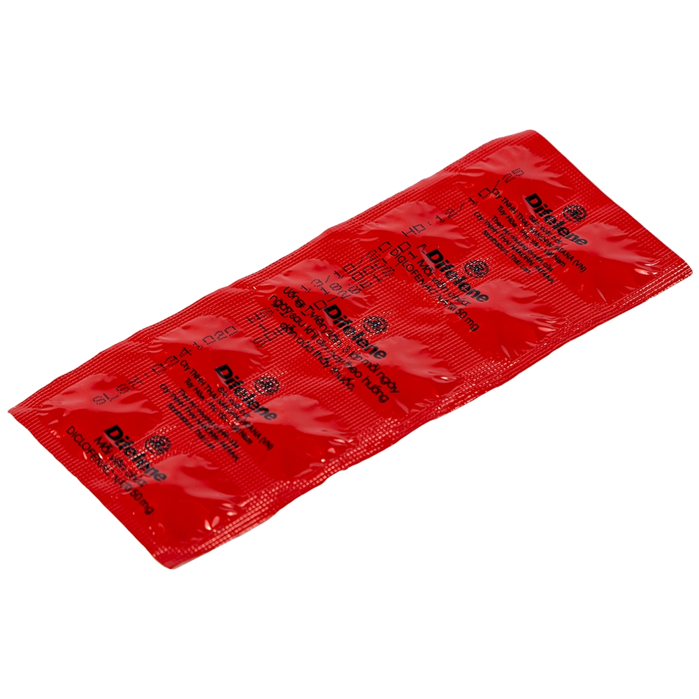 Thuốc Difelene Thai Nakorn Patana điều trị viêm và các dạng thoái hoá khớp, thấp khớp (10 viên)