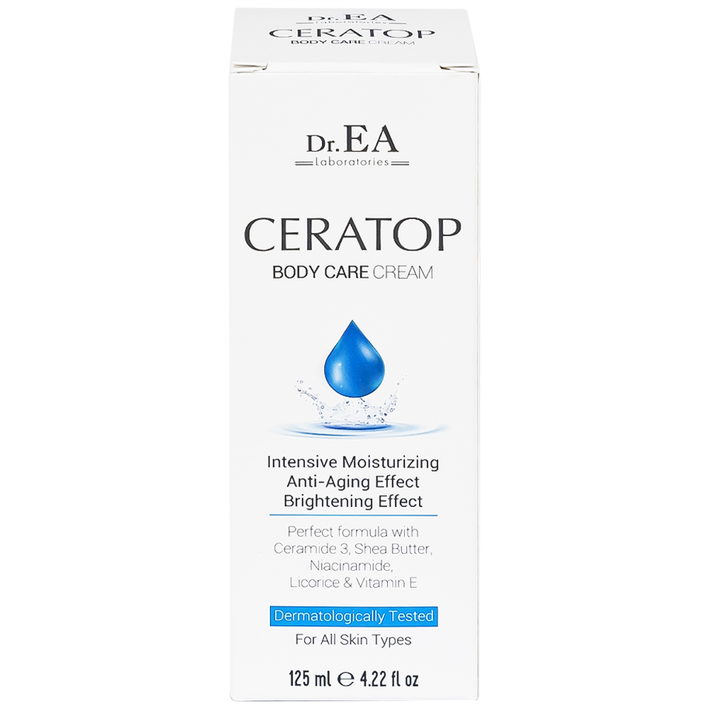Kem bôi dưỡng ẩm, phục hồi da toàn thân Dr.Ea Ceratop Body Care Cream 125ml