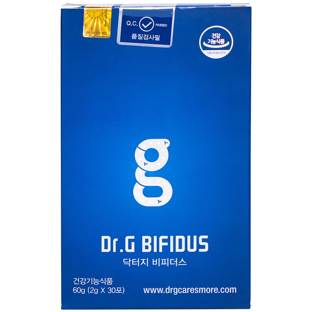 Bột hỗ trợ cải thiện hệ tiêu hóa Dr.G Bifidus Bifido (2g x 30 gói)