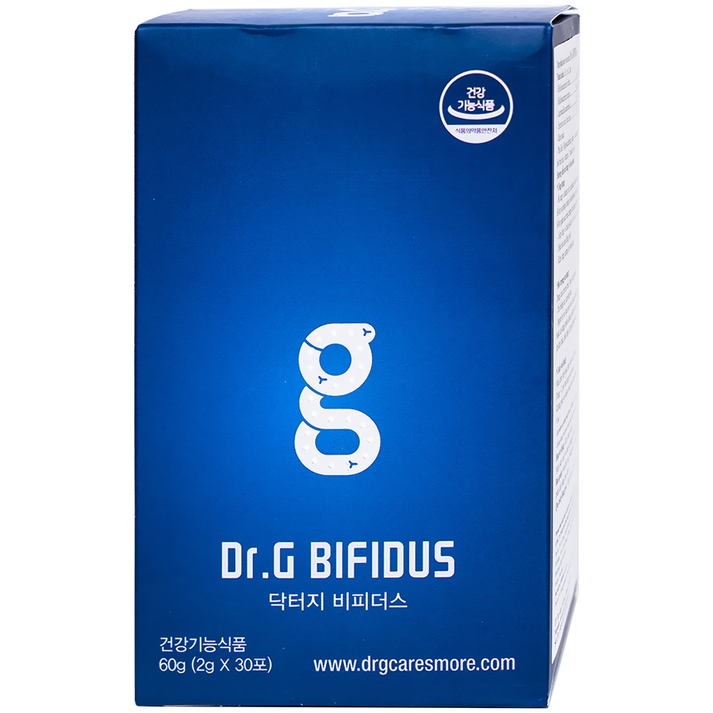 Bột hỗ trợ cải thiện hệ tiêu hóa Dr.G Bifidus Bifido (2g x 30 gói)