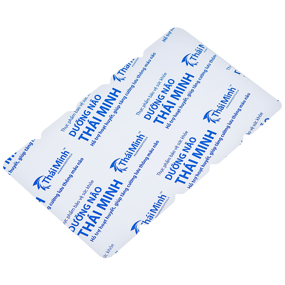 Viên tăng lưu thông máu não Dưỡng Não Thái Minh (2 vỉ x 10 viên)