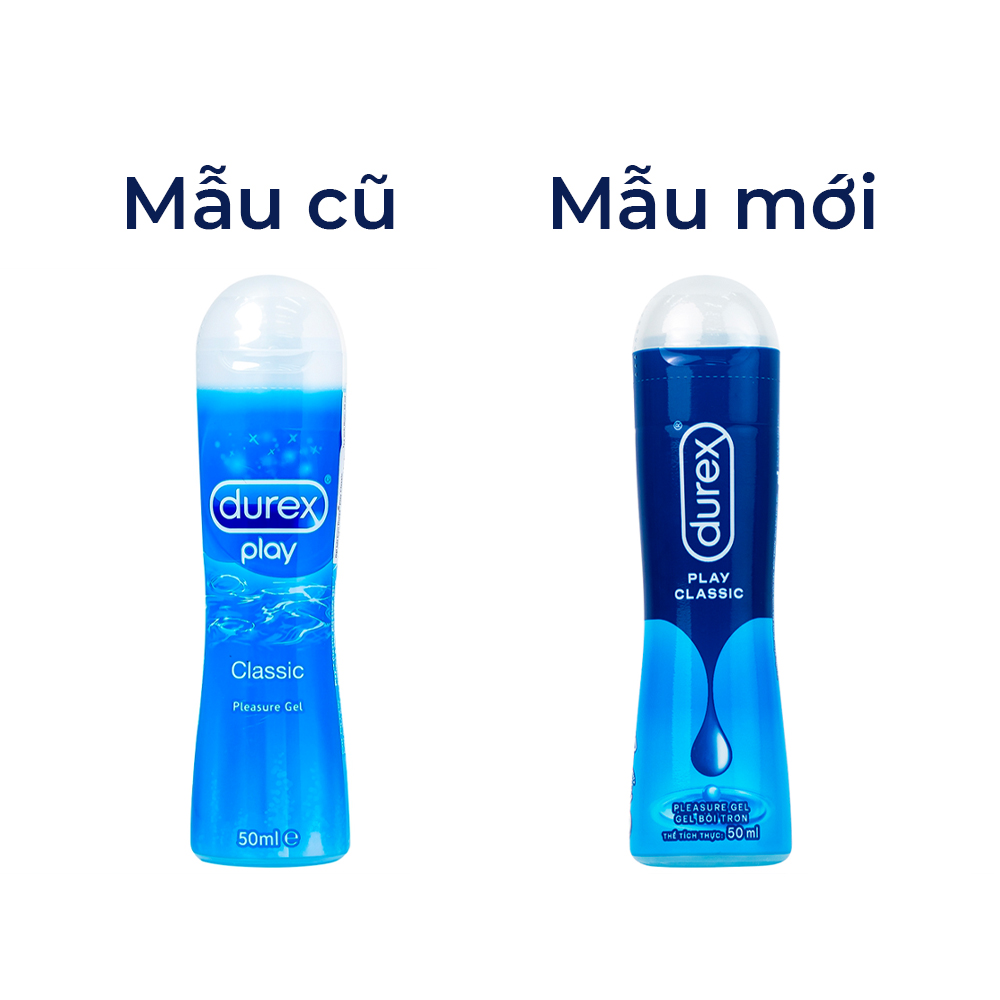 Gel bôi trơn Durex Play Classic giảm triệu chứng khô âm đạo khi quan hệ (50ml)