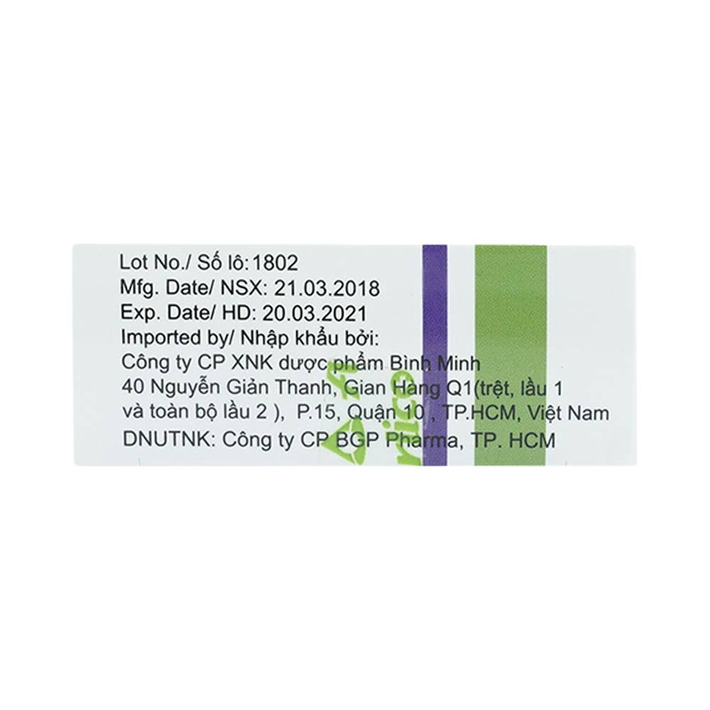 Thuốc Eldosin Capsule Arlico loãng đờm trong bệnh hô hấp cấp và mạn tính (3 vỉ x 10 viên)