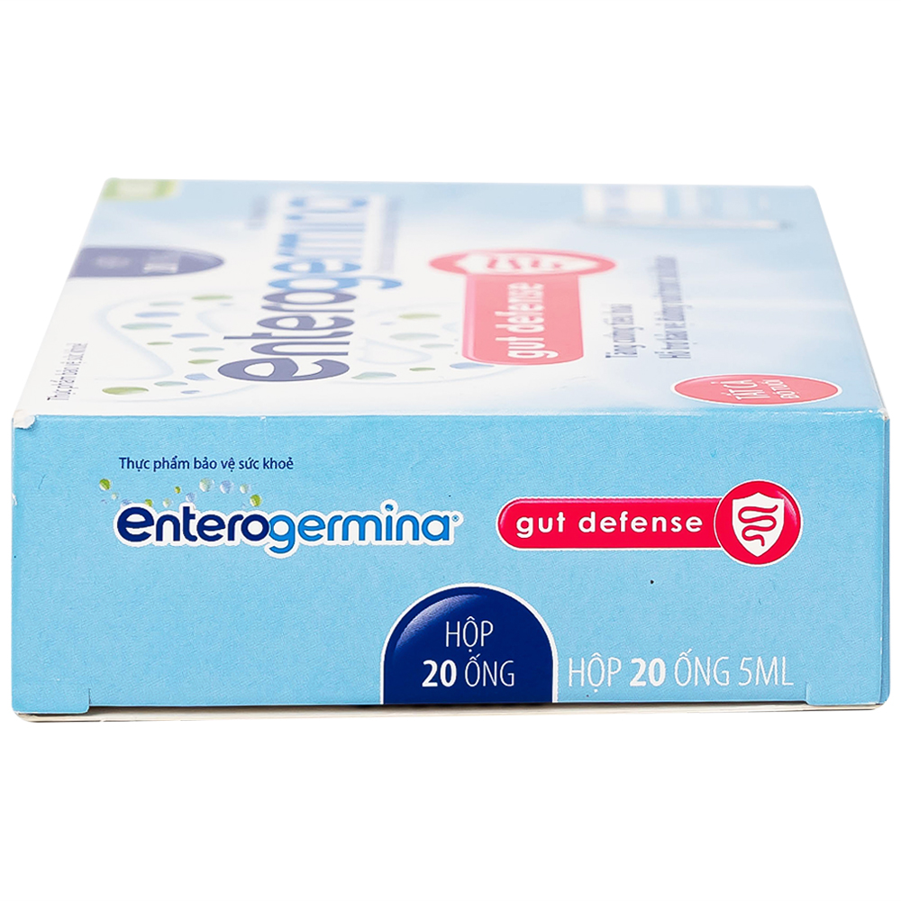 Hỗn dịch uống men vi sinh Enterogermina Gut Defense Sanofi tăng cường tiêu hóa, hỗ trợ bảo vệ đường ruột