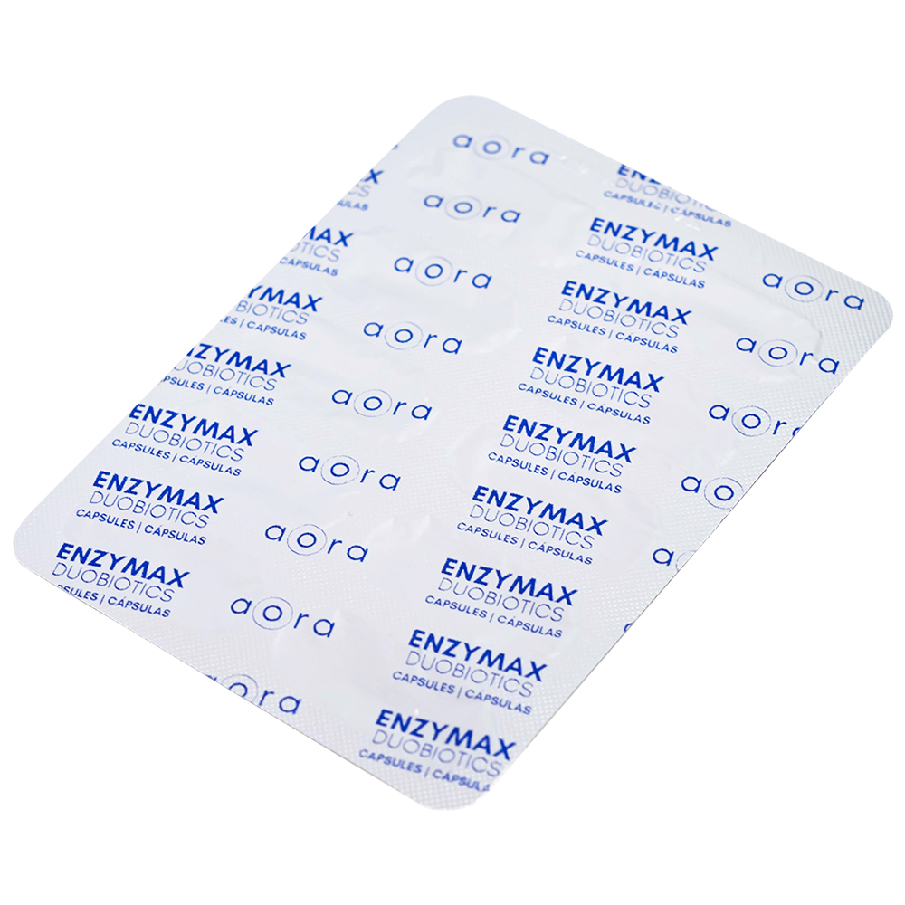 Viên hỗ trợ tăng cường tiêu hóa Enzymax Duo Biotics MHD (2 vỉ x 10 viên)