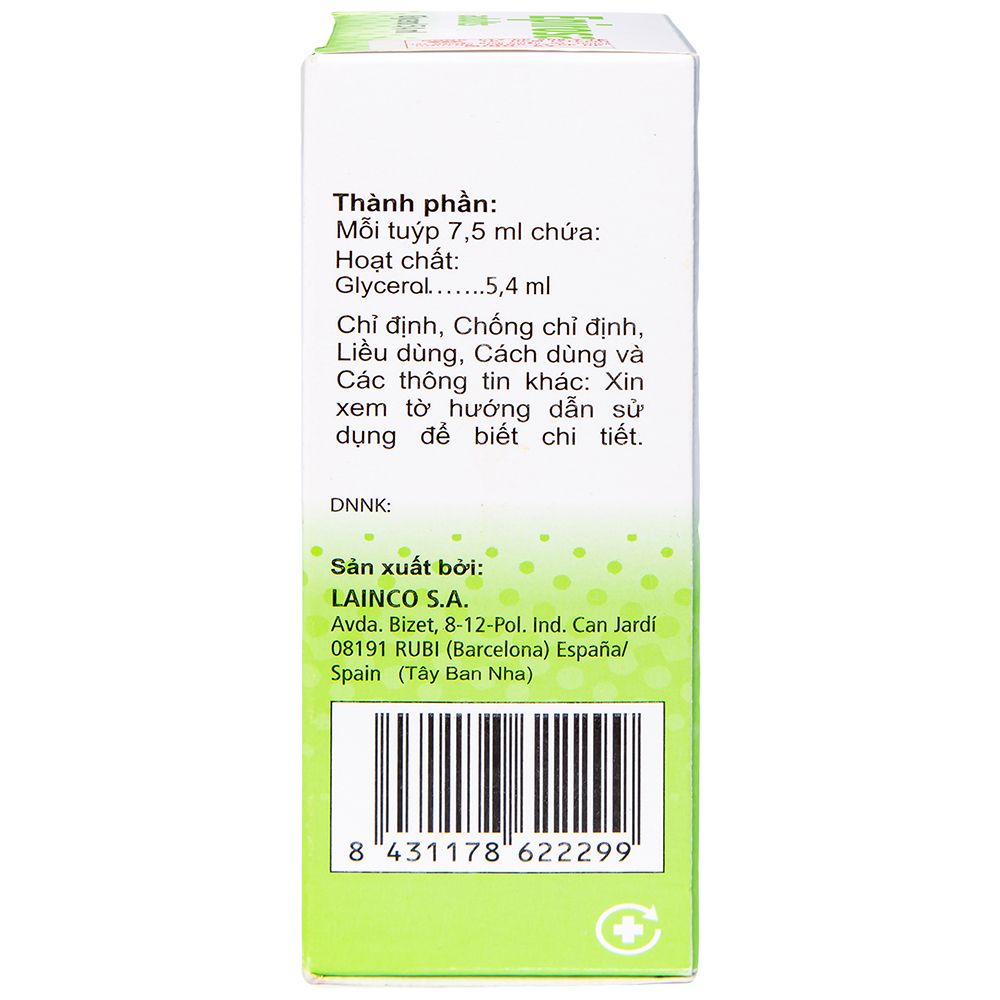 Dung dịch thụt trực tràng Epirosa Adults Lainco giảm triệu chứng táo bón (6 tuýp x 7.5ml)