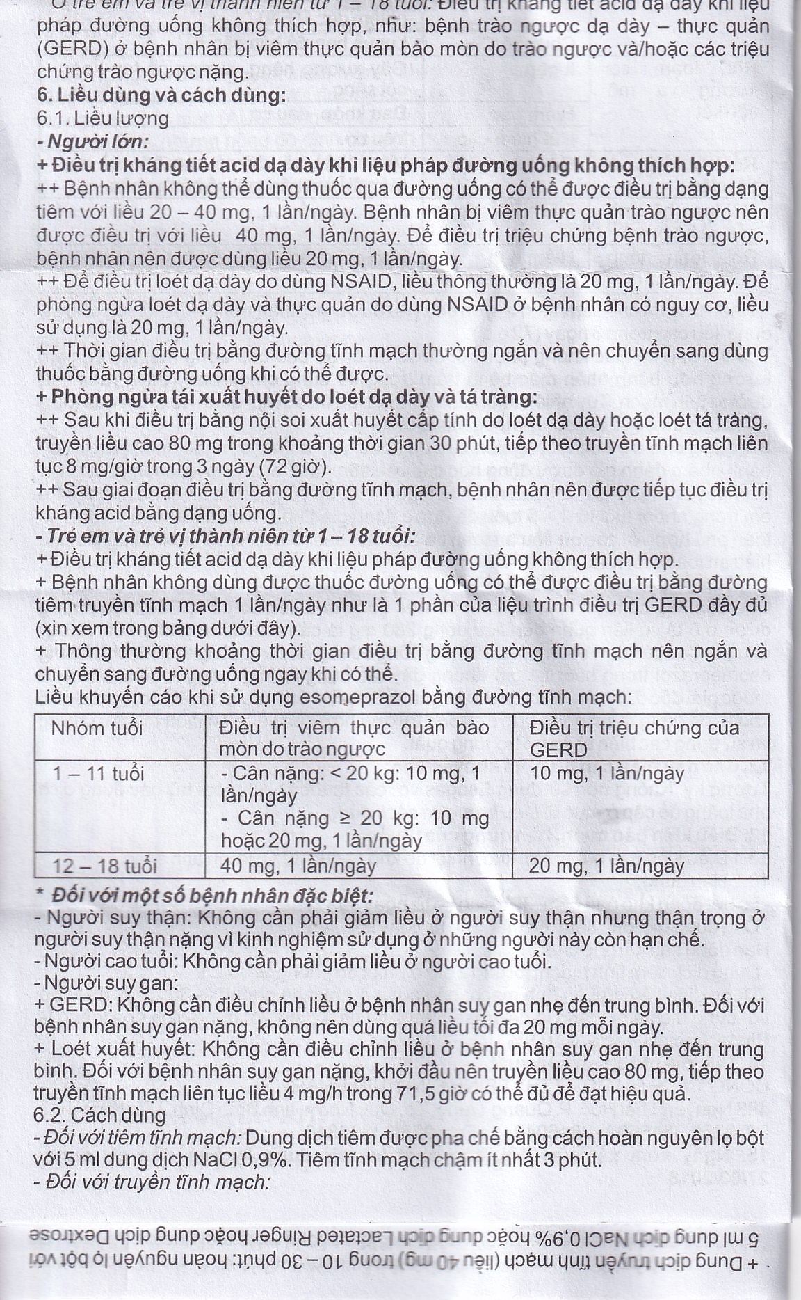 Thuốc Esogas 40mg Bidiphar điều trị kháng tiết acid dạ dày (1 lọ + 1 ống 5ml)