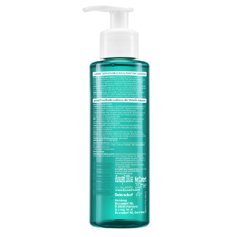 Gel rửa mặt cho da nhờn mụn Eucerin Pro Acne Cleansing (200ml)